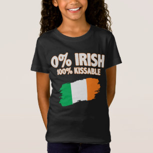 0% Irish 100% Kissable T-Shirt