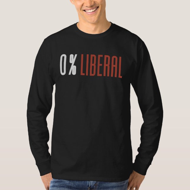0 Liberal 100 American T-Shirt (Front)
