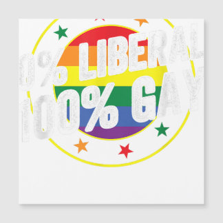 0 Liberal 100  Gay LGBT Design for Conservatives 