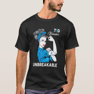 0 T1D Type 1 diabetes Awareness Type 1 Diabetes 3 T-Shirt