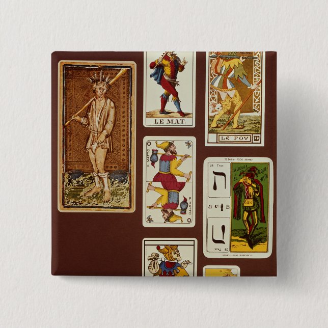 0 The Fool 15 Cm Square Badge (Front)