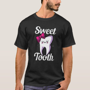 0 Tooth Sweet Dental Hygienist Dentist Teeth Denta T-Shirt