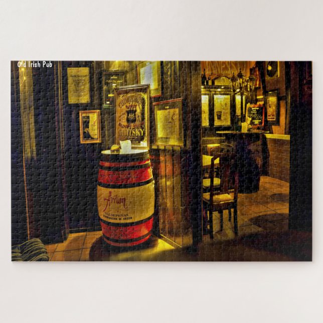 0ld Irish Pub Jigsaw Puzzle (Horizontal)