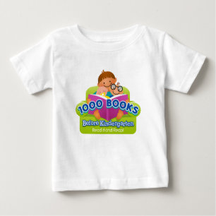 1000 Books Before Kindergarten Baby T-Shirt