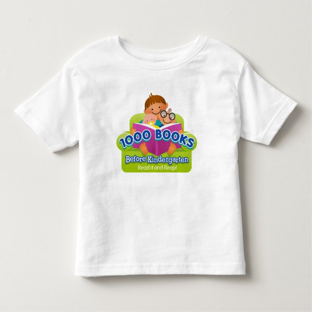 1000 Books Before Kindergarten Shirt (Front)