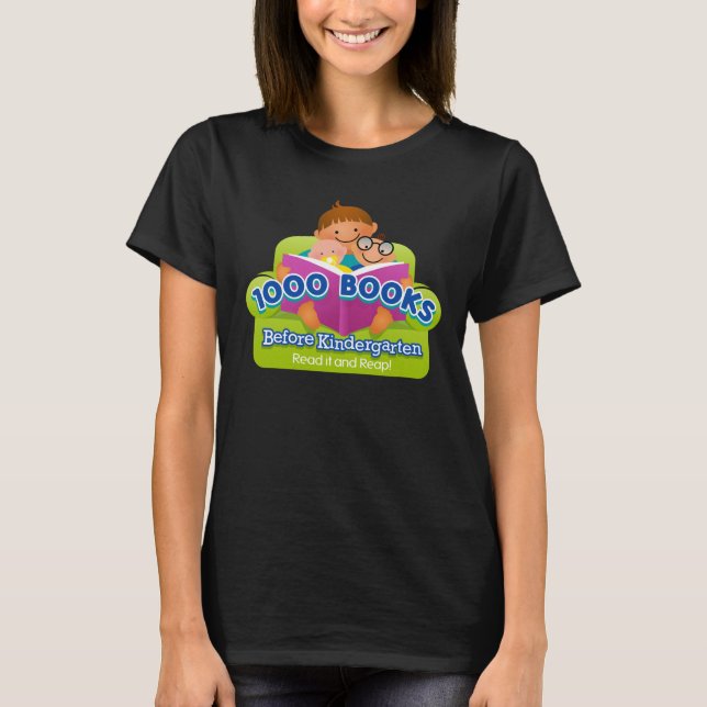 1000 Books Before Kindergarten Shirt (Front)