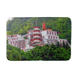 1000 Buddha Monastery Bath Mat