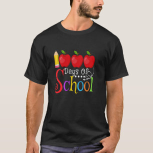 1000 Days of School Teacher Student Cute 100th Day T-Shirt