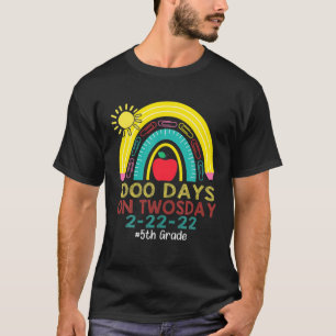 1000 Days Smarter Fifth 5Th Grade Teacher Student T-Shirt