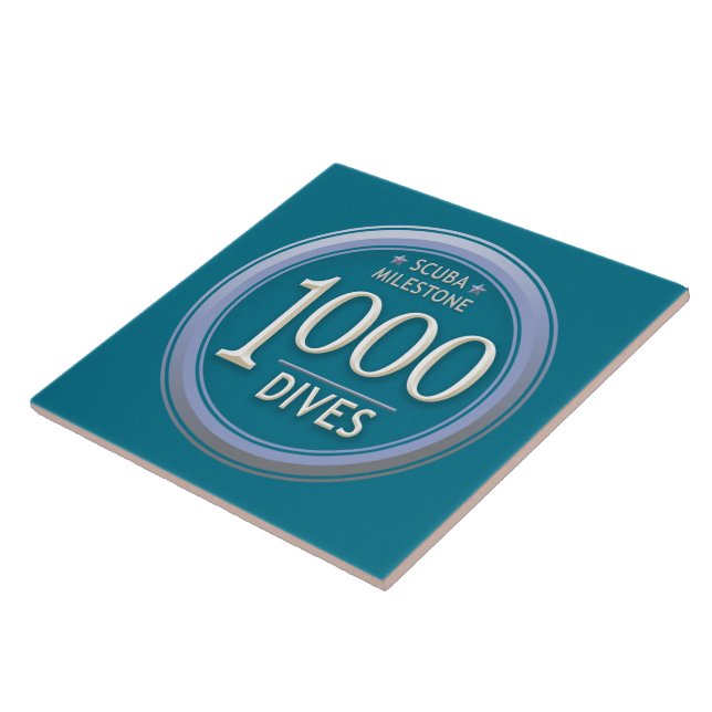 1000 Dives Tile (Side)