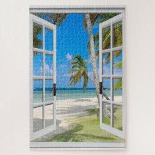 1000 Piece Coastal Themed Beach Scene Jigsaw Puzzle