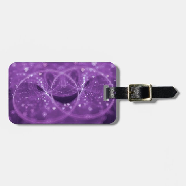 1001 Hearts Luggage Tag (Front Horizontal)