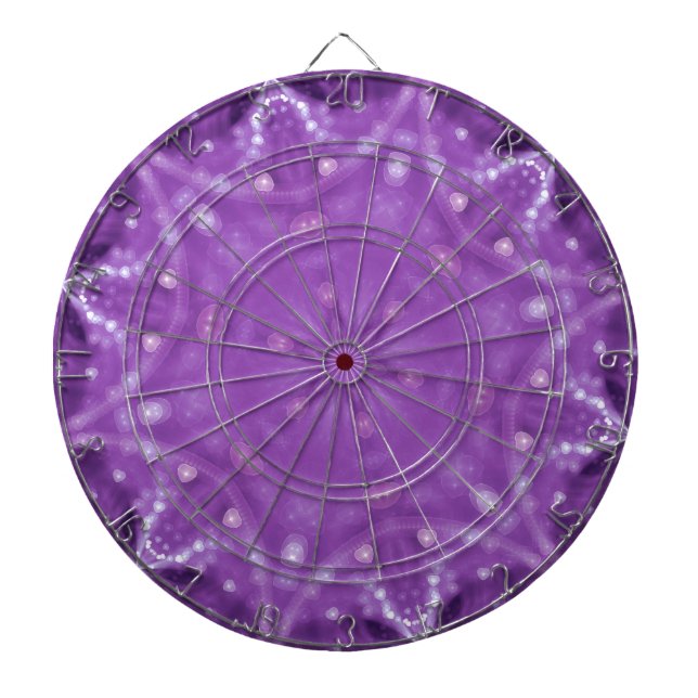 1001 Hearts Spinning Dartboard (Front)