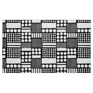100416 - White on Black Fabric