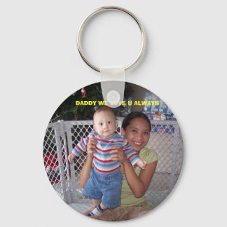 100_3761, DADDY WE LOVE U ALWAYS KEY RING