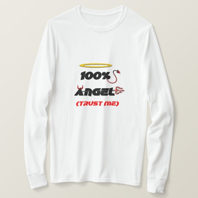 100% Angel (Trust Me) T-Shirt (Design Front)