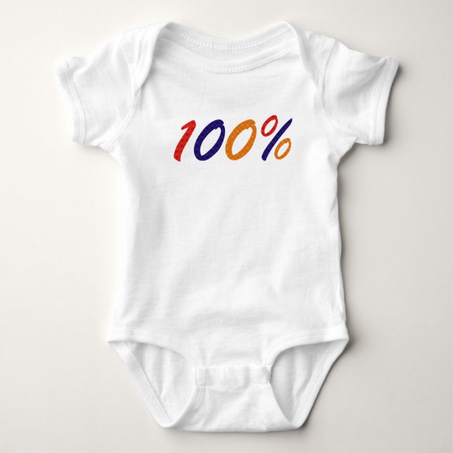 100% Armenian Baby Bodysuit (Front)