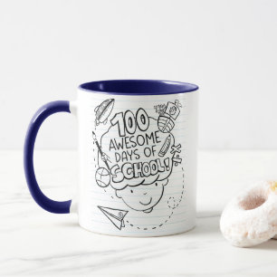 100 Awesome Days Of School Mug