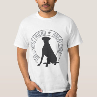 100% best friend = Great Dane T-Shirt