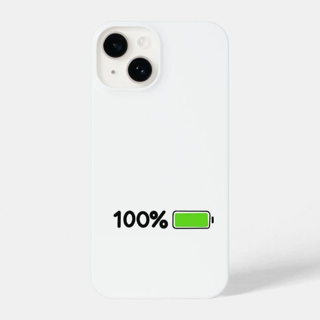 100% bettery icon Phone Case (Back)