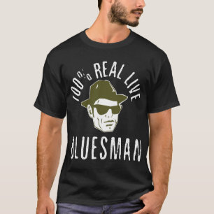 100% Bluesman Dark Shirt