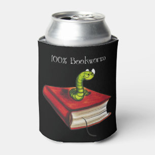 100% Bookworm Can Cooler