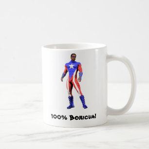 100% Boricua Mug