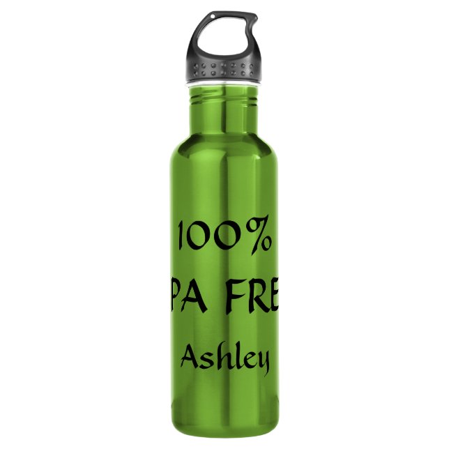 100% BPA FREE customise-able name 710 Ml Water Bottle (Front)