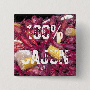 100% Cajun button crawfish photo