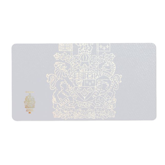 [100] Canadian Passport Cover (Front)
