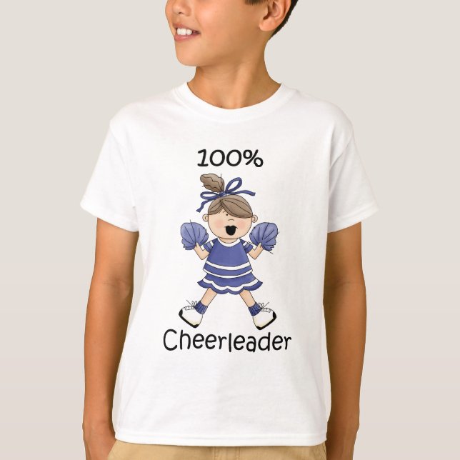 100% Cheerleader - Brunet T-Shirt (Front)