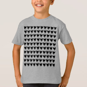 100 Chickens - Black T-Shirt