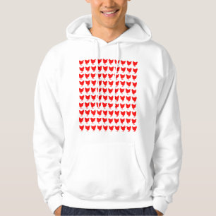 100 Chickens - Red Hoodie