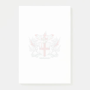 [100] City of London - Coat of Arms Post-it Notes