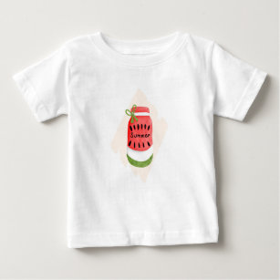 100% combed ring spun cotton jersey summer baby  baby T-Shirt