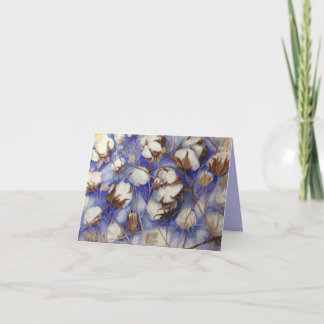 100% cotton card