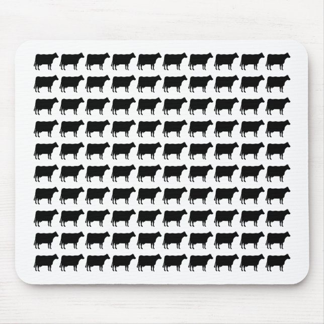 100 Cows Mouse Pad (Front)