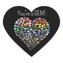 100+ Crystals Gems Minerals Valentines Day Heart