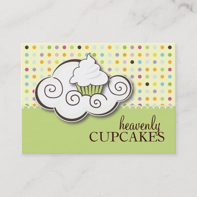 100 Cupcake Gift Vouchers Discount Card (Front)