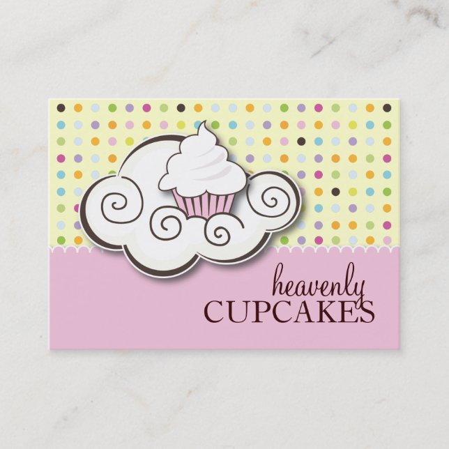 100 Cupcake Gift Vouchers Discount Card (Front)
