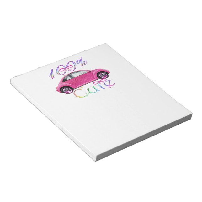 100% Cutie Notepad (Angled)