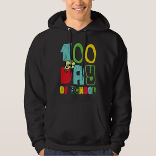 100 Day of School for Kids Child Yes Hoodie