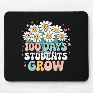 100 Day Watching My Students Grow 100 Days Of Scho Mouse Pad