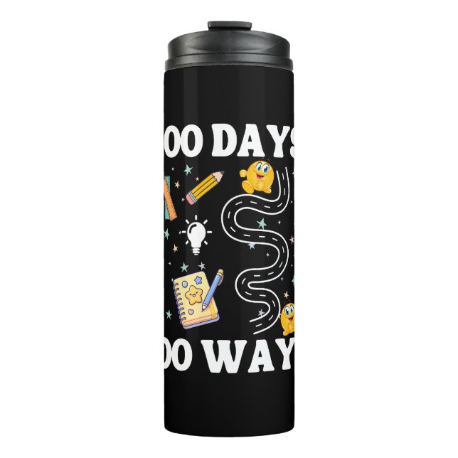 100 Days 100 Ways Thermal Tumbler (Front)