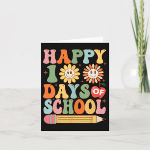 100 Days 100th Day Of School For Girls Boys Kids & Card