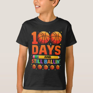 100 Days And Still Bylling Sketll T-Shirt