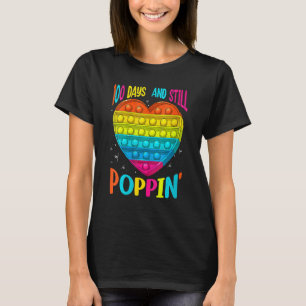 100 Days And Still Poppin 100th Day Of School Boys T-Shirt