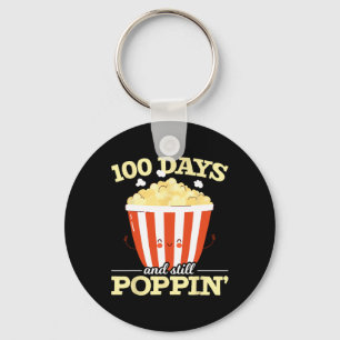 100 Days And Still Poppin Popcorn Movie 100 Days O Key Ring