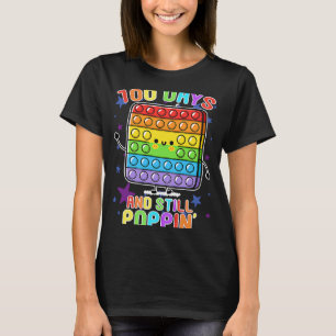 100 Days And Still Poppin Smarter 100 Days Of Sch T-Shirt