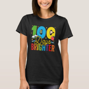 100 Days Brighter For Teachers And Kids Students T-Shirt
